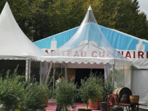 4m x 4m toit cristal